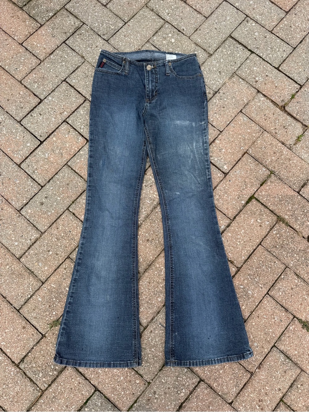 Y2K MUDD low rise flare jeans size 0/1